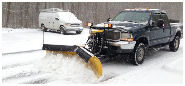 Snow Plowing | JSR Tree Removal & Services